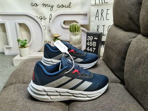 447D Adidas ADISTAR 1 W Scarpe alte per papà con suola spessa Scarpe da corsa leggere in maglia lavo