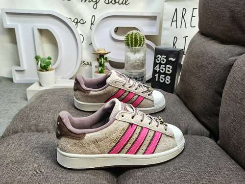 158D Adidas Three Leaf Clover Originals Superstar Shell Head Classico Versatile Casual Scarpe da tav