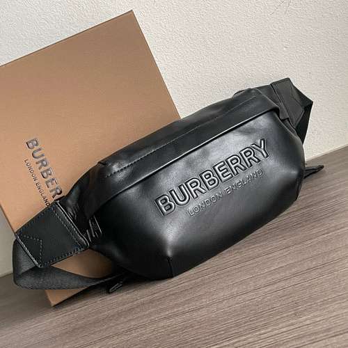 Marsupio Burberry Borsa da uomo Burberry Borsa a tracolla Burberry importata top di gamma pelle orig