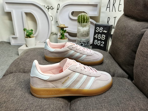 862D adlidas originali di mezza taglia originali Gazelle Indoor, scarpe da tavolo basse leggere e re