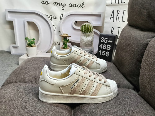 158D Adidas Three Leaf Clover Originals Superstar Shell Head Classico Versatile Casual Scarpe da tav