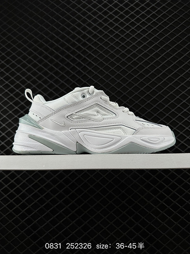 3 Nike Air Monarch M2K Retro Trendy Tomaia realizzata in pelle di alta qualità Aerodinamica esagerat