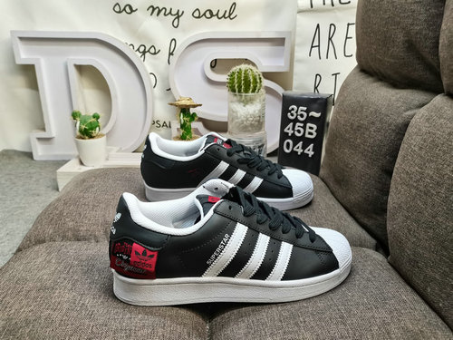 44D Adidas Three Leaf Clover Originals Superstar Shell Head Classico Versatile Casual Scarpe da tavo