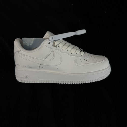 6 7 ALYX 9SM x Nike Air Force Leather QuotWhite Versatile Casual Facile Comodo Antiscivolo Resistent