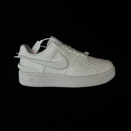 8 Nike Air Force OWCM stile cinese in porcellana bianca e blu retrò arte nuove scarpe da tavola bass