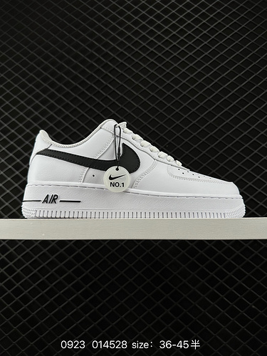 1D40G Nike AIR FORCE 1D0G7 Air Force One scarpa da tavolo sportiva casual versatile e bassa con pres