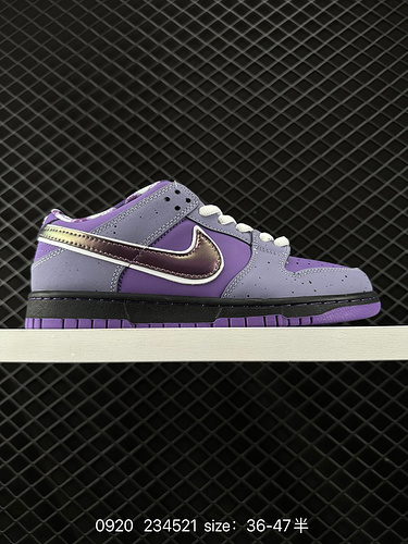 1D0G5X Concepts x Nike SB Dunk Low Green Lobster Purple Dragon Shrimp ️ Il design è fondamentalmente