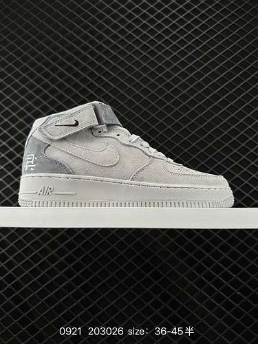 1D30G Nike AIR FORCE 1D MID 0G7 Air Force One Sneaker casual versatile e alta Tiffany Mid Class Ammo