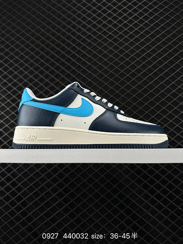 1D60G Nike AIR FORCE 1D0G7 Air Force One scarpa da tavolo sportiva casual versatile e bassa con pres