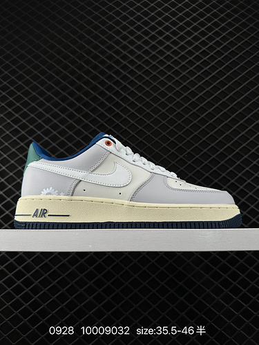 1D60G Nike AIR FORCE 1D0G7 Air Force One scarpa da tavola sportiva casual versatile e bassa con pres