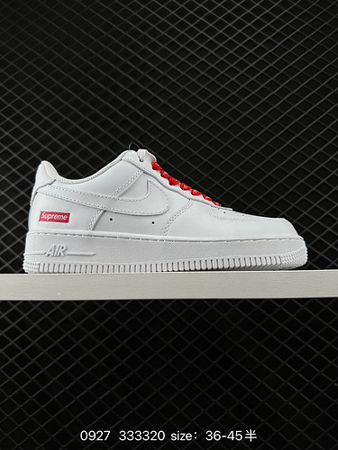 1D0G0G Nike AIR FORCE 1D0G7 Air Force One scarpa da tavolo sportiva casual versatile e bassa con pre