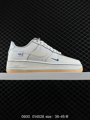 1D40G Nike AIR FORCE 1D0G7 Air Force One scarpa da tavolo sportiva casual versatile e bassa con pres