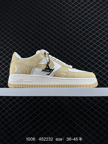 1D60G edizione limitata rilascio all'estero livello aziendale Nike Air Force 1D x2C70G7 Low LV co br