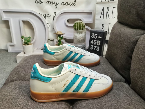 373D livello aziendale genuino adlidas di mezza taglia Adidas originali Gazelle Indoor scarpe da tav