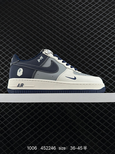 2C30G versione limitata all'estero a livello aziendale Nike Air Force 1D x2C70G7 Low Bape co brand b