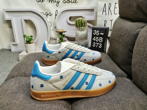 373D livello aziendale genuino adlidas di mezza taglia Adidas originali Gazelle Indoor scarpe da tav