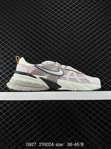 1D2C0G Nike Wmns V2CK Runtekk LowBianco Grigio Rosa Retro Trendy Series Future Retro Dad Style Versa