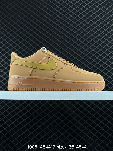 85X Nike AIR FORCE 1D0G7 Wheat II Air Force One Low Top Versatile Sneaker casual Ammortizzazione mor