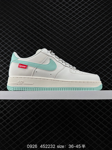 1D60G versione limitata all'estero a livello aziendale Nike Air Force 1D x2C70G7 Low Supreme co bran