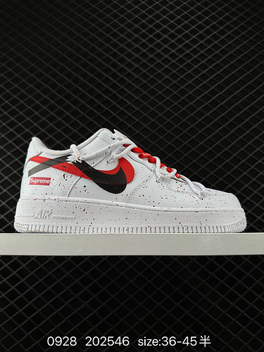 2C30G Tema anime personalizzato popolare popolare supremo Nike Air Force 1D Low0G7 Gancio rotto cong