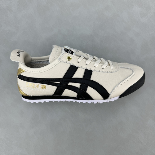 1D40G Company Grade Onitsuka Tiger MESSICO 66 Pelle Innovativa Sportiva Ammortizzante Traspirante Le