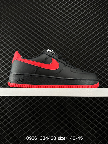 1D40G Nike AIR FORCE 1D0G7 Air Force One scarpa da tavolo sportiva casual versatile e bassa con pres