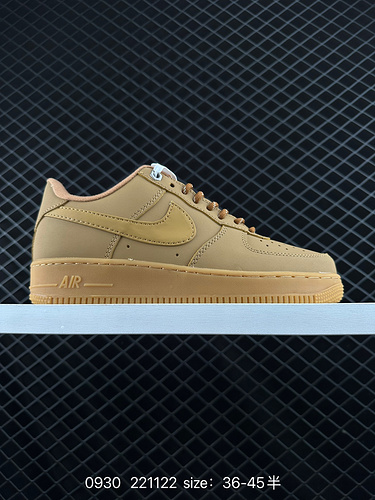 1D1D0G Nike AIR FORCE 1D0G7 Air Force One scarpa da tavola sportiva casual versatile e bassa con pre