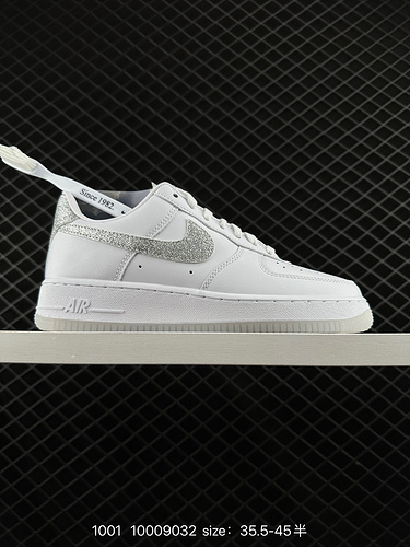 1D60G Nike AIR FORCE 1D0G7 Air Force One scarpa da tavolo sportiva casual versatile e bassa con pres