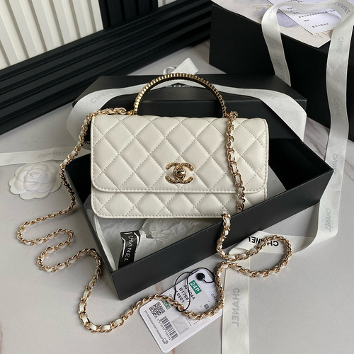 Borsa a catena Chanel Borsa da donna Xiaoxiang Borsa a tracolla Xiaoxiang importata in pelle origina