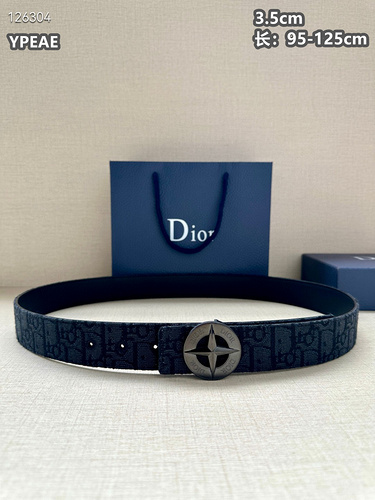 Cintura DIOR all'ingrosso Cintura da uomo Dior all'ingrosso Materiale in vera pelle originale in sto