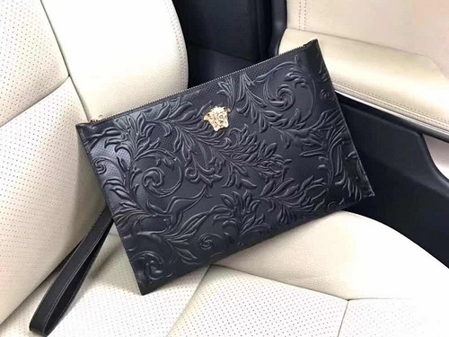 Borsa Versace Borsa da uomo Versace La borsa a tracolla Versace adotta pelle bovina originale import