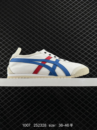 1D40G Onitsuka Tiger Onitsuka Tiger Mexico 66 Slipon Scarpe basse estive traspiranti per lo sport e 