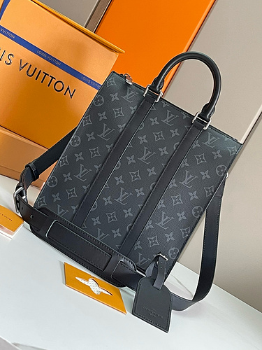 Borsa LV Borsa da uomo LV Borsa a tracolla LV importata pelle originale di alta qualità versione rep