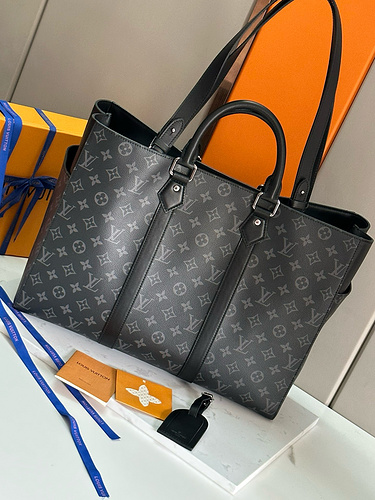 Borsa LV Borsa da uomo LV Borsa a tracolla LV importata pelle originale di alta qualità versione rep