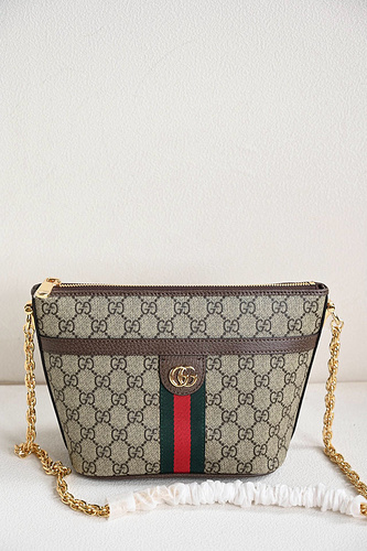 Borsa a catena GUCCI Borsa da donna Gucci Borsa a tracolla Gucci importata pelle bovina originale di