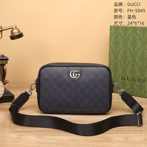 Borsa a tracolla GUCCI Borsa da uomo Gucci Borsa a tracolla Gucci realizzata in pelle bovina origina