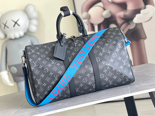 Borsa da viaggio LV Borsa a tracolla Louis Vuitton importata in pelle originale di livello superiore