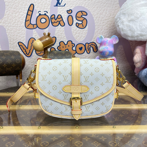 Borsa baguette LV Borsa da donna LV La borsa a tracolla LV adotta la versione replica di fascia alta