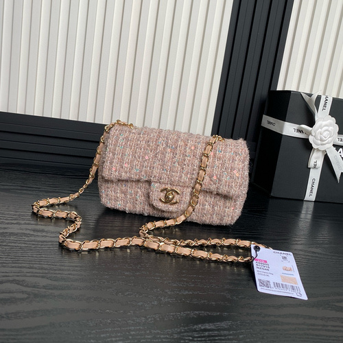 Borsa a catena Chanel Borsa da donna Xiaoxiang Borsa a tracolla Xiaoxiang importata pelle originale 