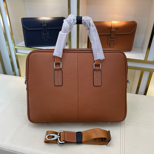 Valigetta HERMES Borsa da uomo Hermes Borsa a tracolla Hermes importata top di gamma pelle originale