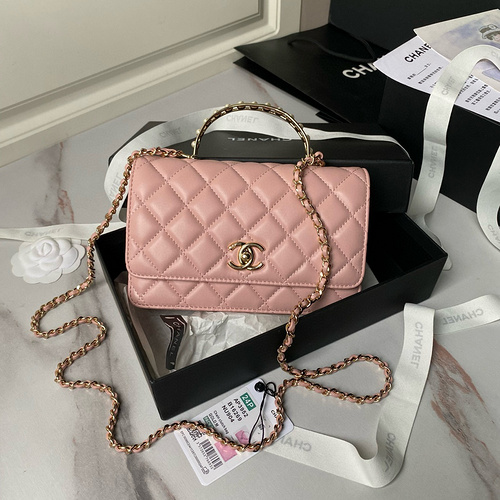 Borsa a catena Chanel Borsa da donna Xiaoxiang Borsa a tracolla Xiaoxiang importata in pelle origina