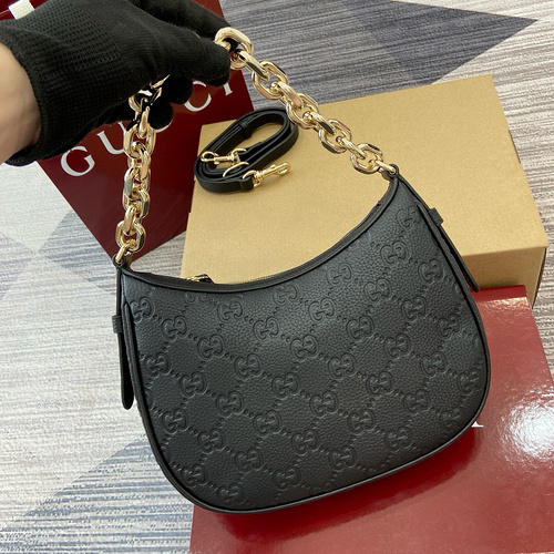 Borsa a catena GUCCI Borsa da donna Gucci Borsa a tracolla Gucci importata pelle originale di alta q