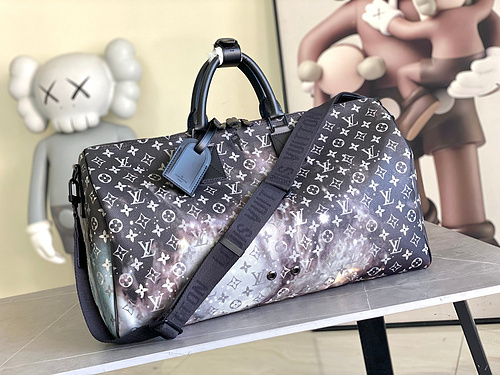 Borsa da viaggio LV Borsa a tracolla Louis Vuitton importata in pelle originale di livello superiore