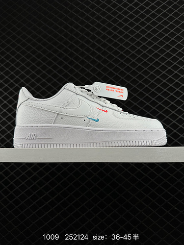 1D2C0G Nike Nike AIR FORCE 1D LOW Air Force One scarpa da tavola sportiva casual versatile con top b