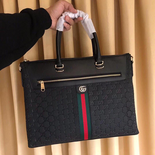 Valigetta GUCCI Borsa da uomo Gucci Borsa a tracolla Gucci importata pelle bovina originale di alta 