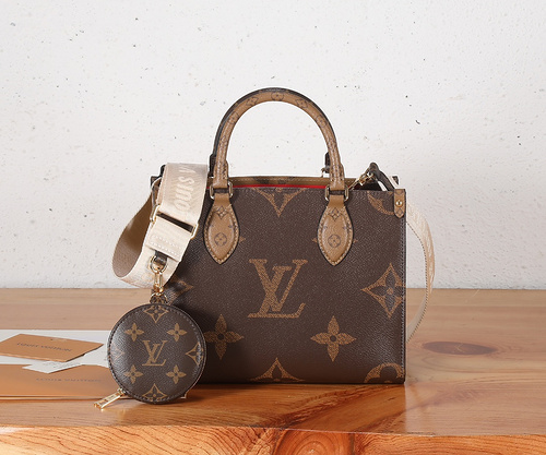 Borsa LV Borsa da donna LV Borsa a tracolla LV importata pelle originale di alta qualità versione re