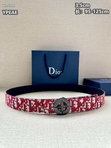 Cintura DIOR all'ingrosso Cintura da uomo Dior all'ingrosso Materiale in vera pelle originale in sto