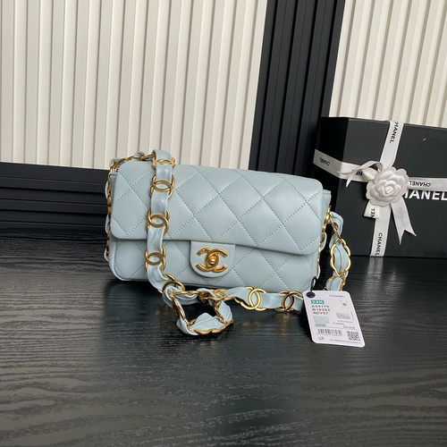 Borsa a catena Chanel Borsa da donna Xiaoxiang Borsa a tracolla Xiaoxiang importata pelle originale 