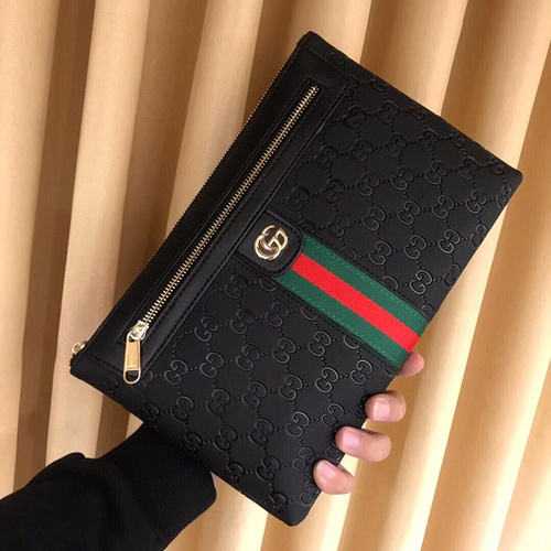 Borsa GUCCI Borsa da uomo Gucci Borsa a tracolla Gucci importata pelle bovina originale di alta qual