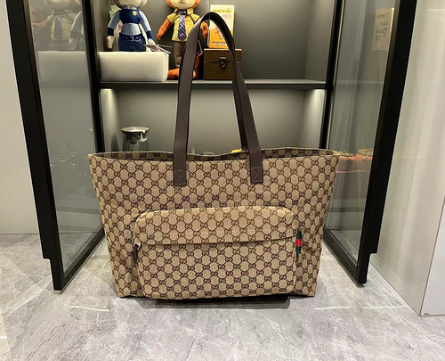 Borsa tote GUCCI Borsa da uomo Gucci Borsa a tracolla Gucci importata pelle bovina originale di alta